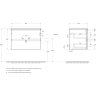 Тумба под раковину BELBAGNO KRAFT-750-2C-SO-BO 75 см